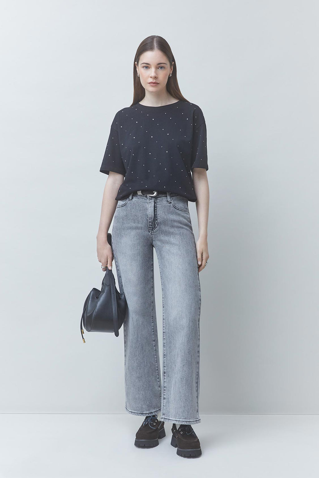 Jeans grijs Suncoo Paris