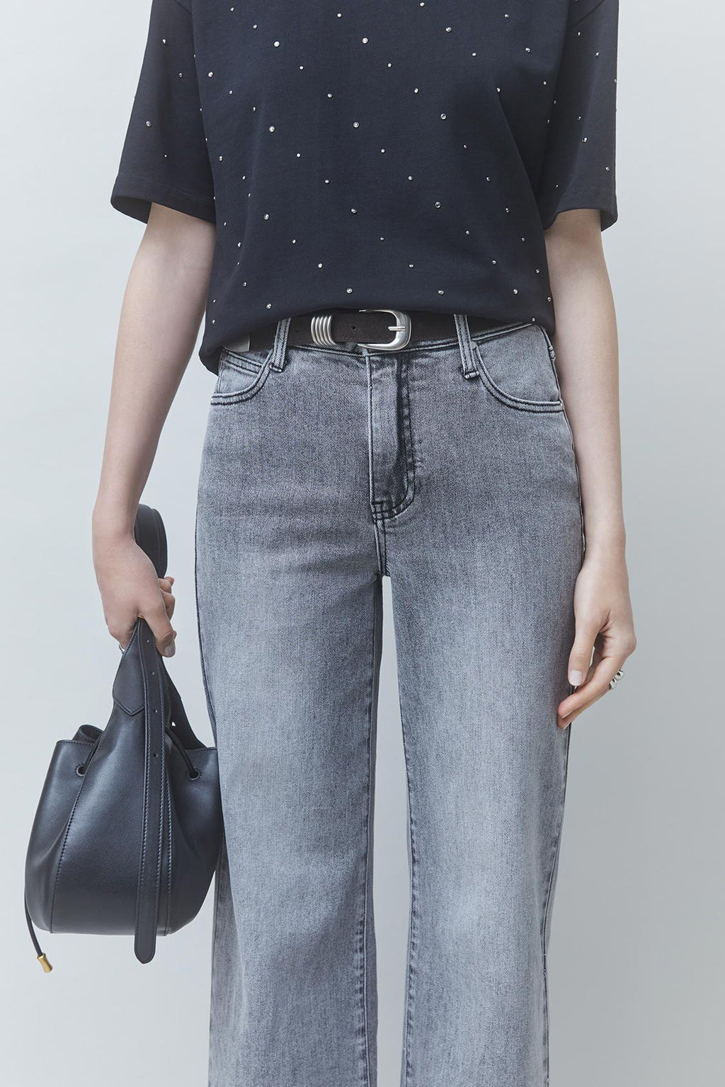 Jeans grijs Suncoo Paris