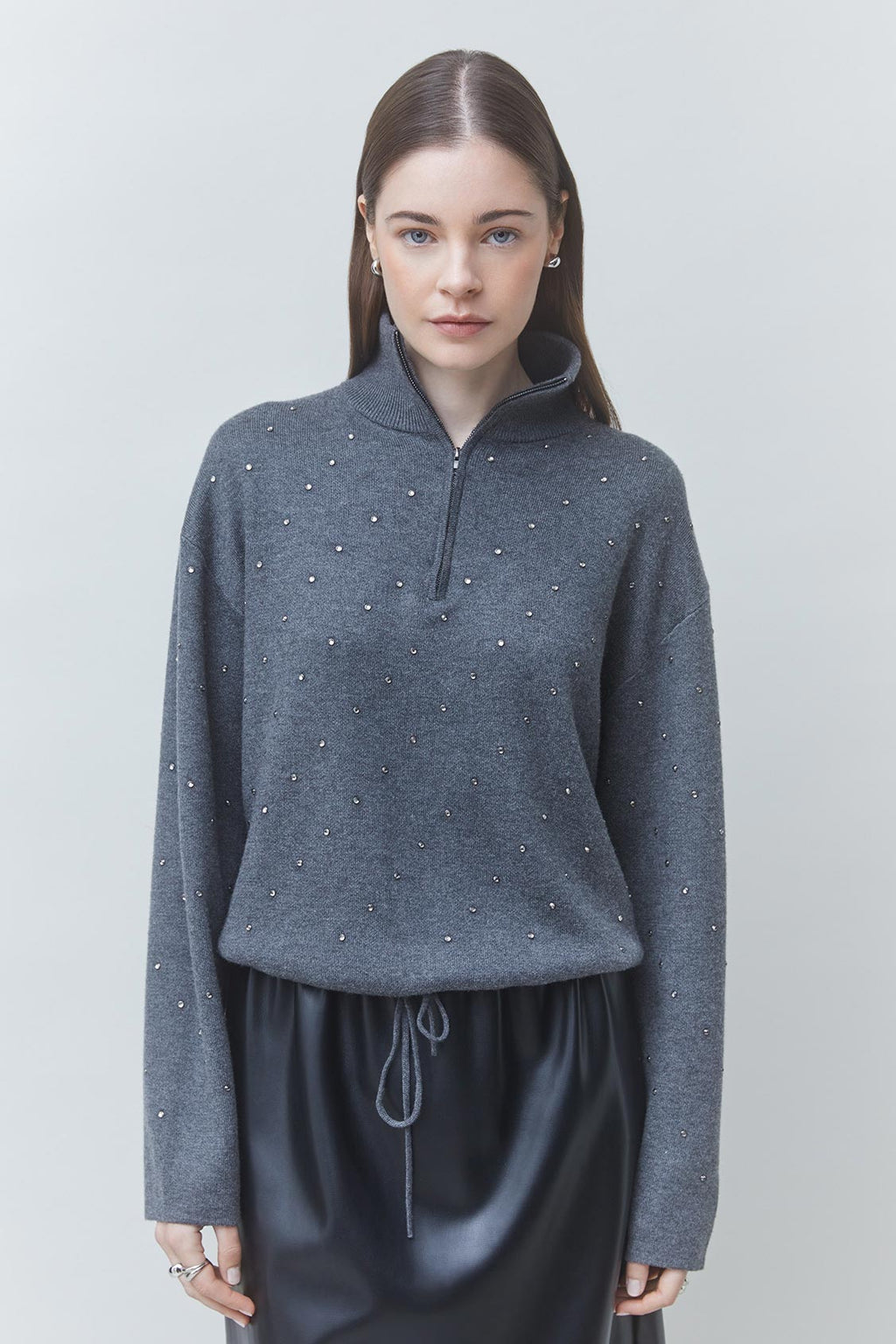 Pulls grijs Suncoo Paris