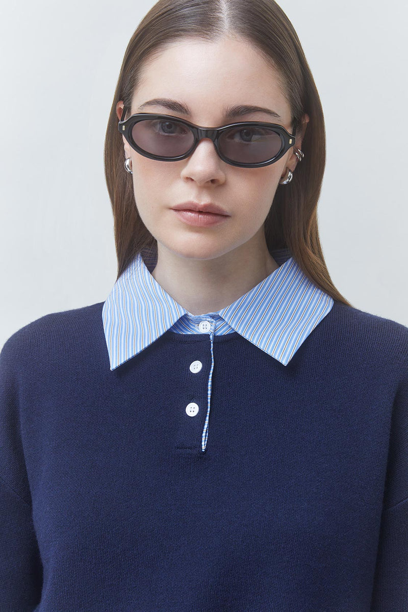 Pulls navy Suncoo Paris