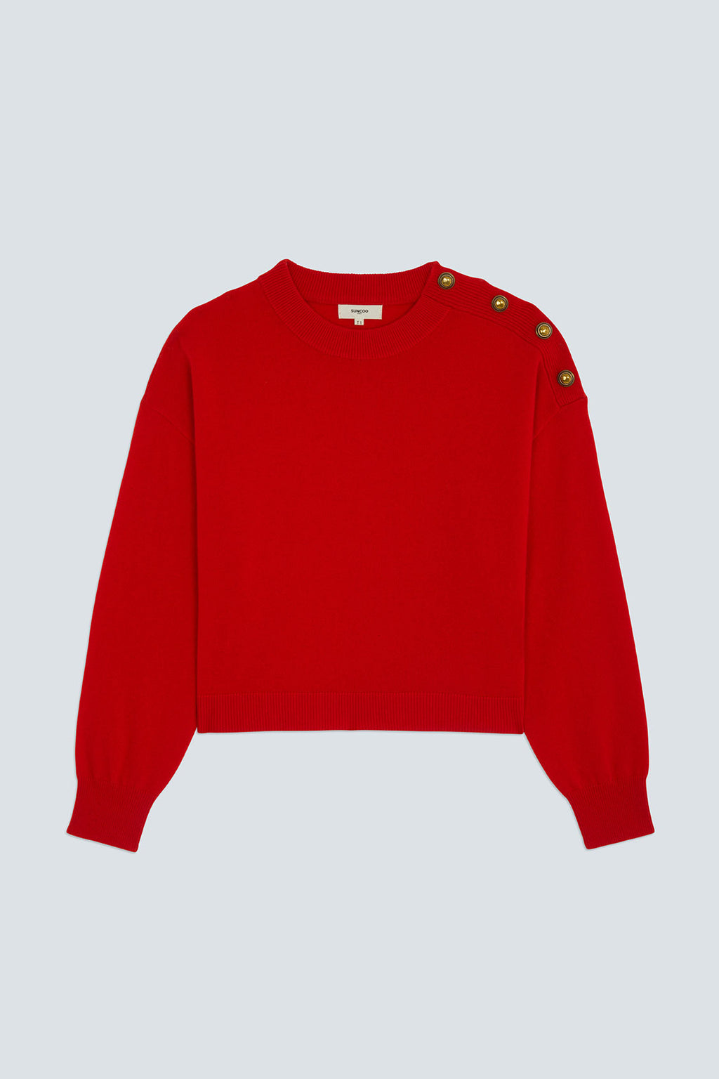 Pulls rood Suncoo Paris