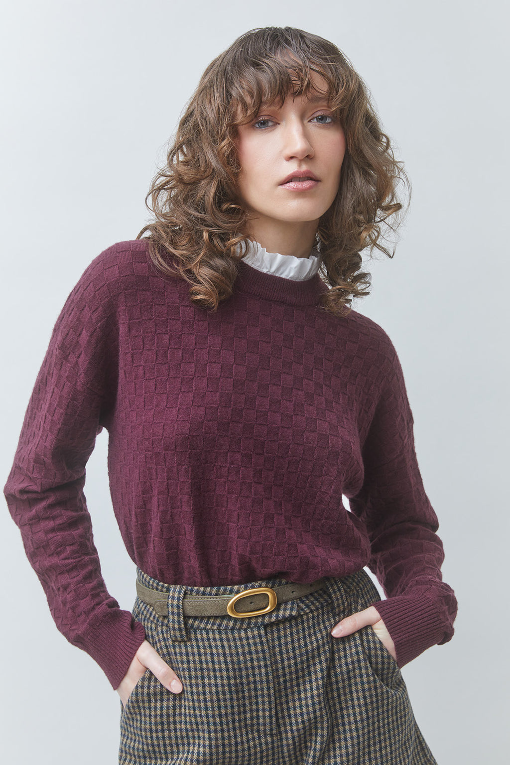Pulls paars Suncoo Paris