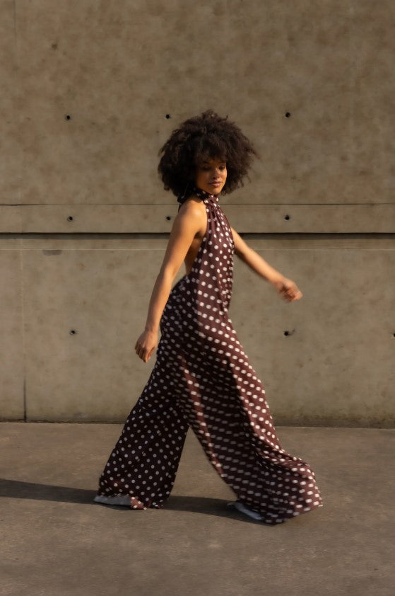 Jumpsuits zonder mouw bruin BLACK ROSE