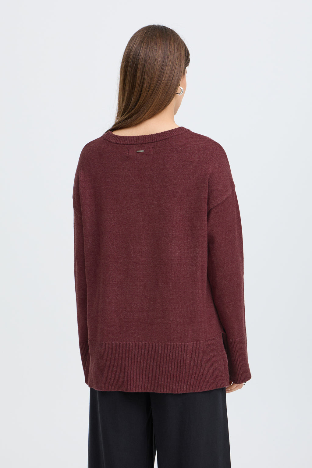 Pulls bordeaux Pulz Jeans