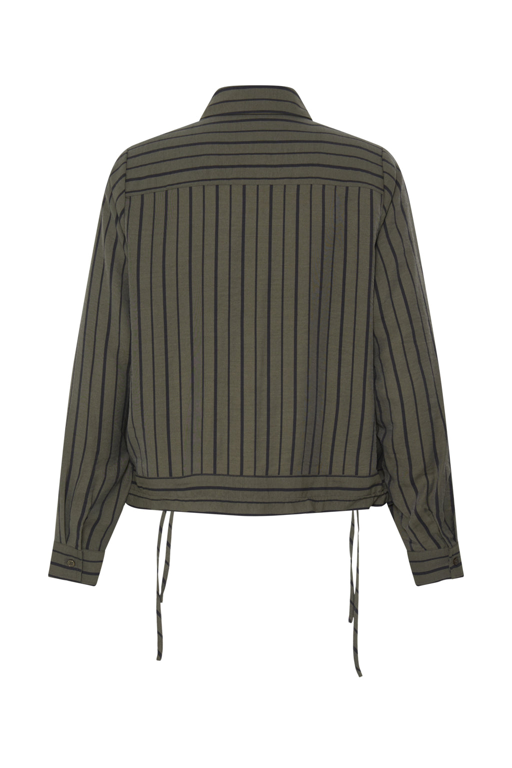 Blouses lange mouw groen Pulz Jeans