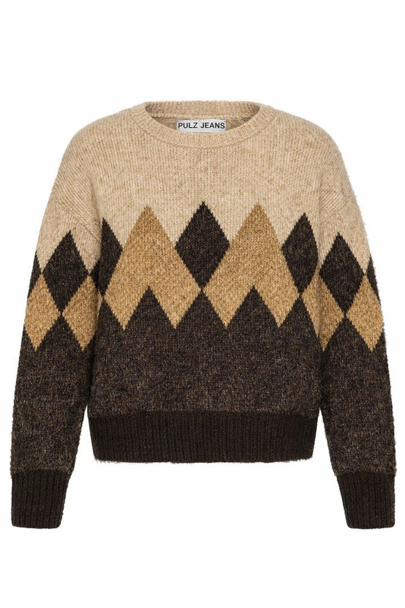 Pulls bruin Pulz Jeans