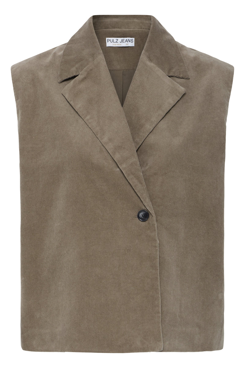 Gilets bruin Pulz Jeans