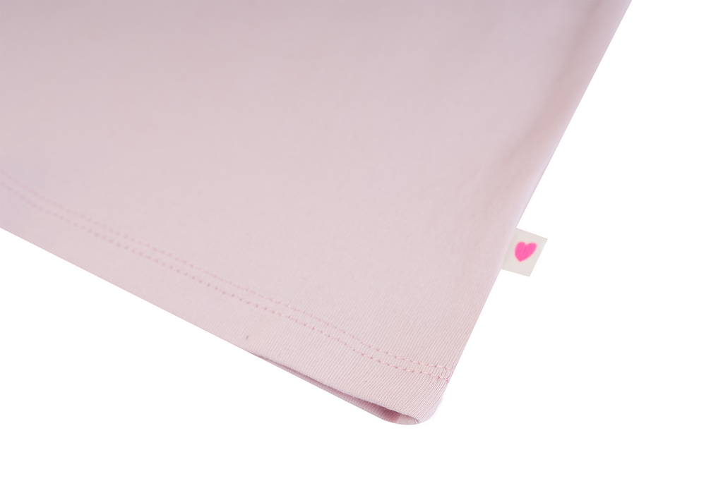 T-shirts lange mouw roze Someone