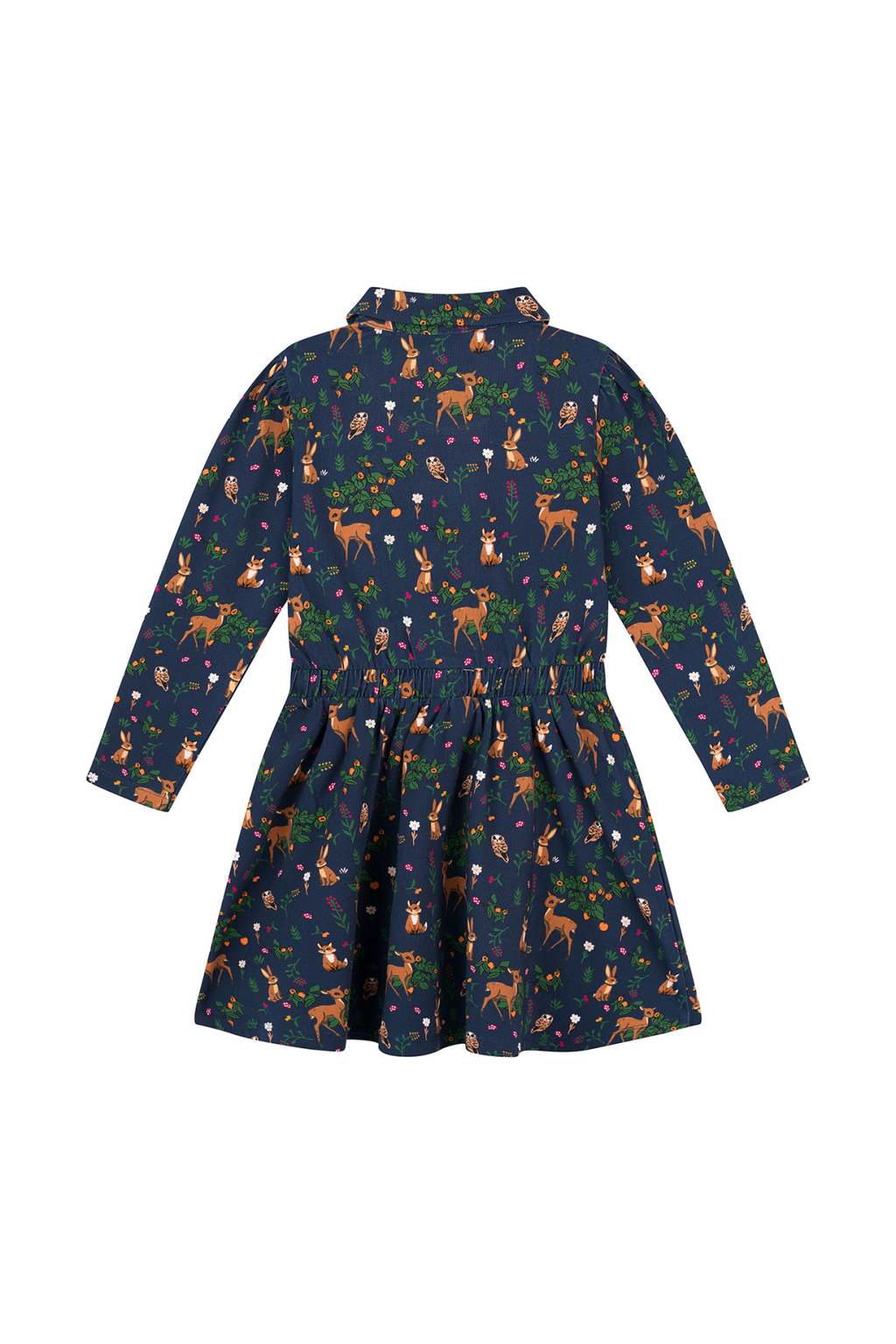 Jurken lange mouw navy Someone
