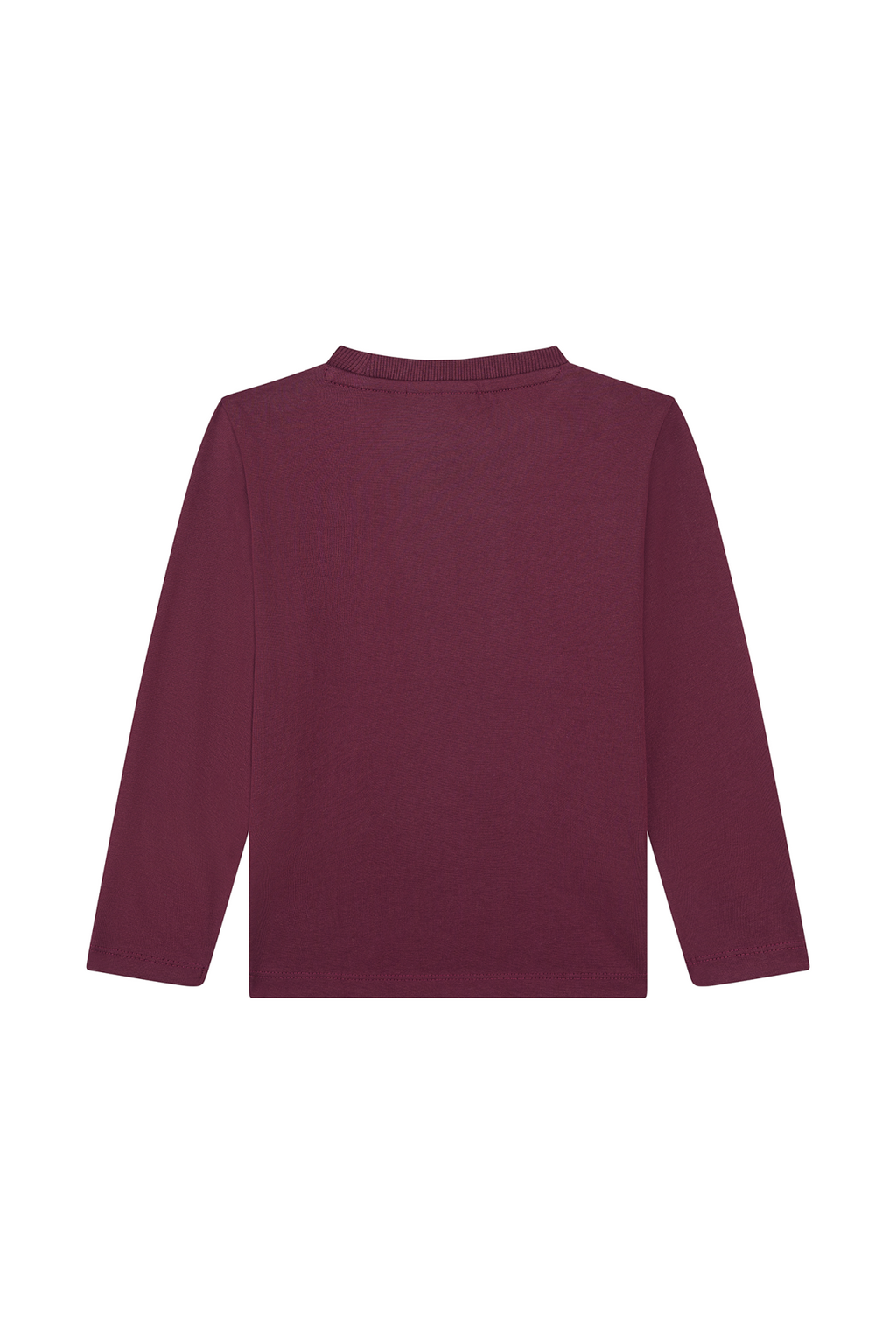 T-shirts lange mouw bordeaux Someone