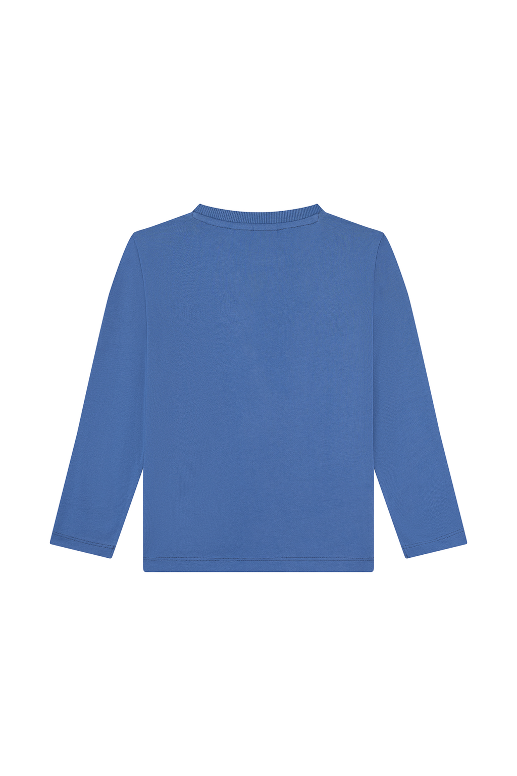 T-shirts lange mouw blauw Someone