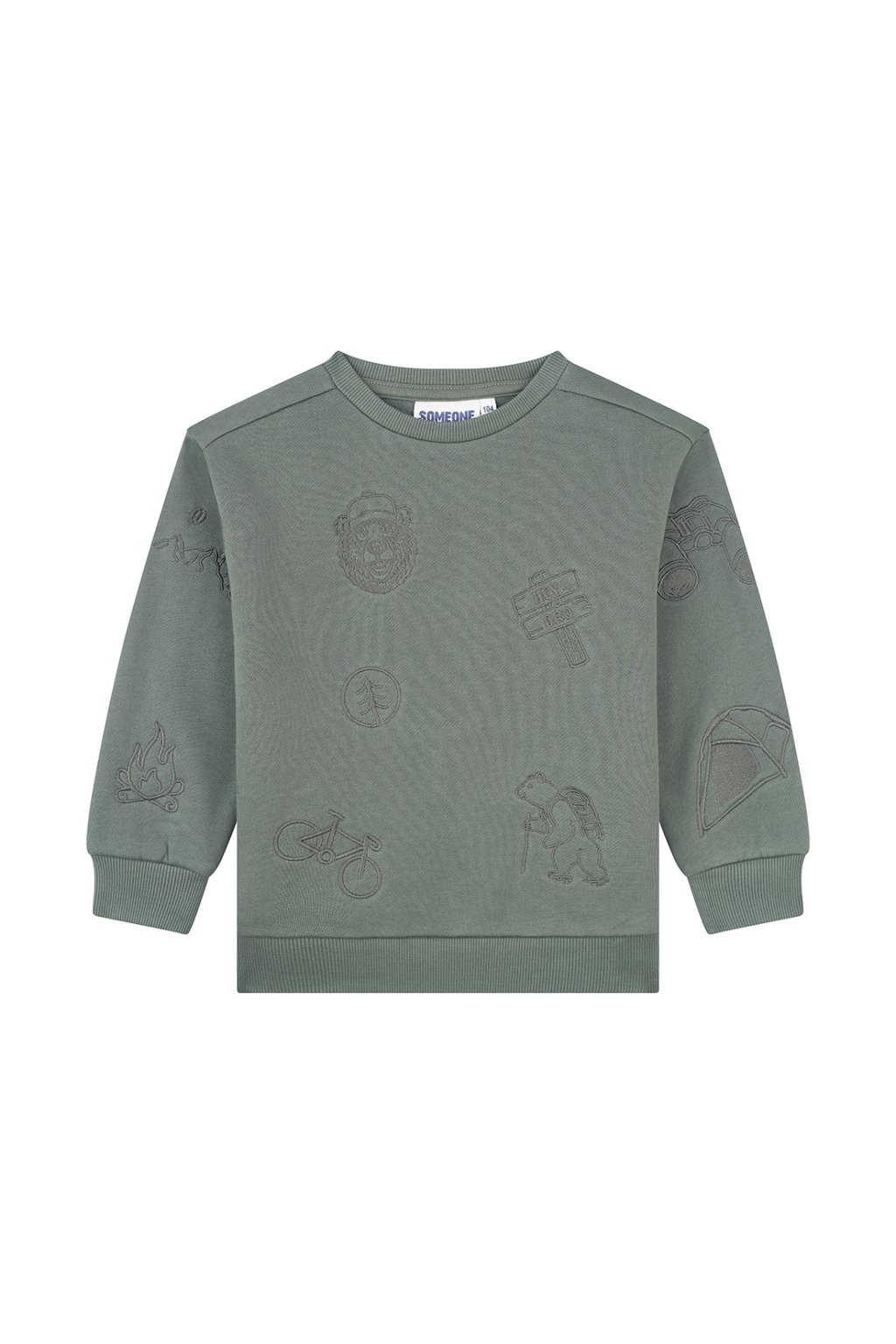 Sweaters groen Someone