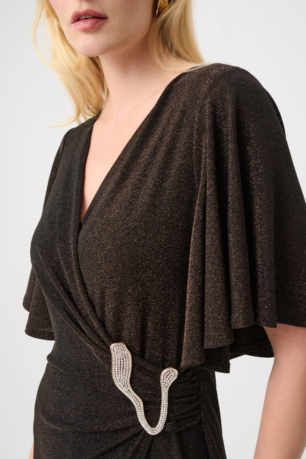 Jumpsuits korte mouw bruin Joseph Ribkoff