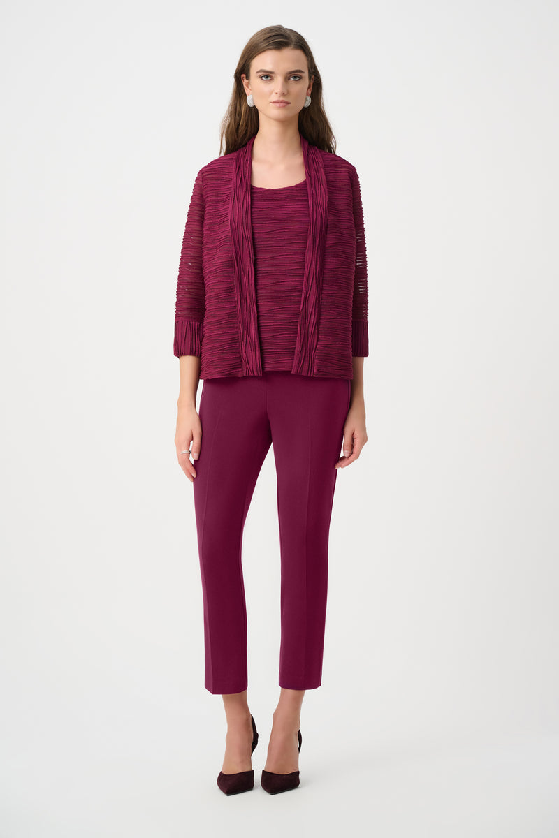 Twinsets bordeaux Joseph Ribkoff