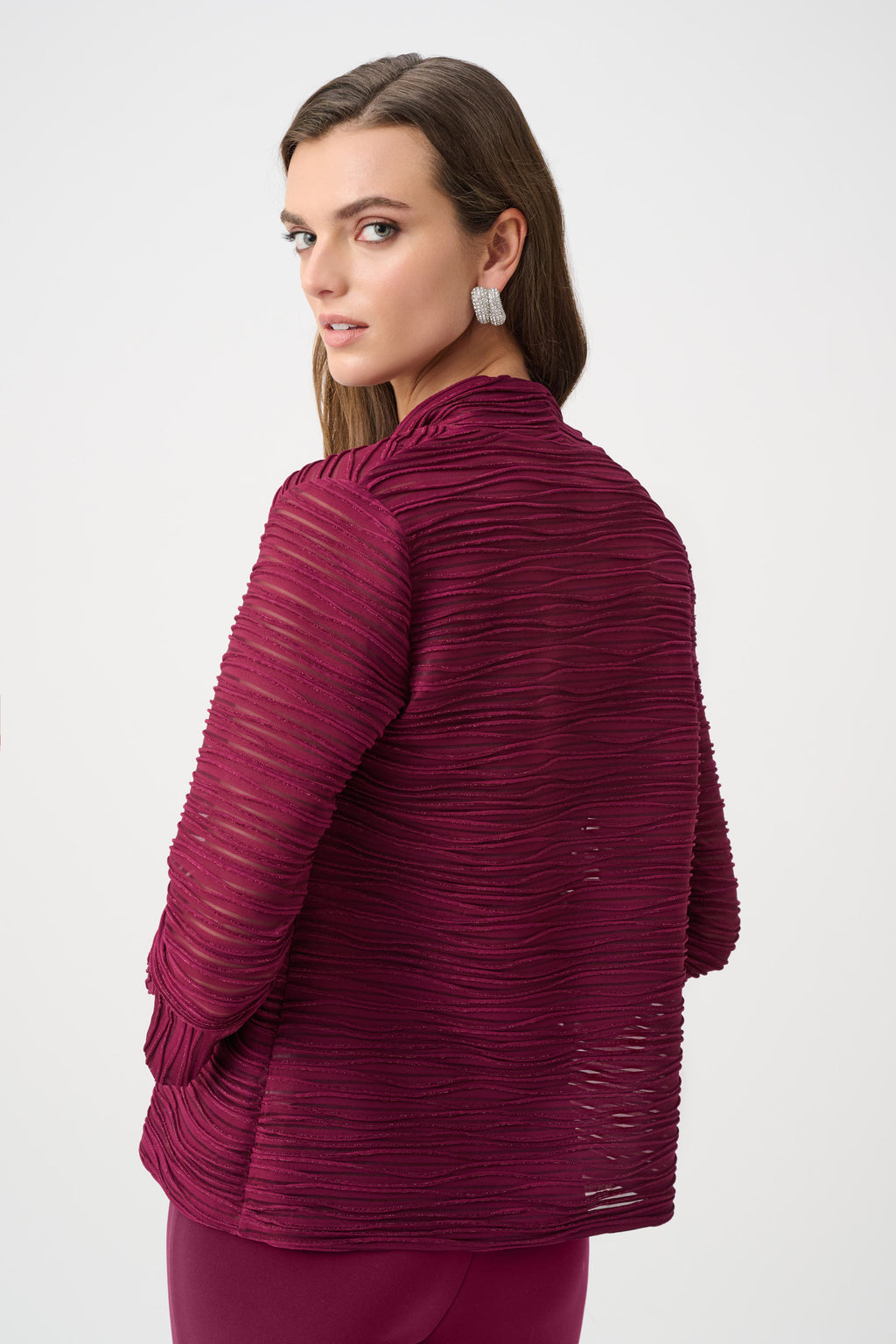 Twinsets bordeaux Joseph Ribkoff