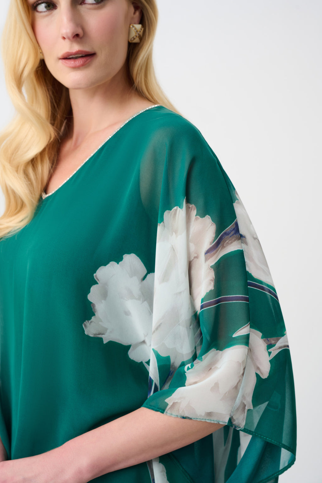 Blouses lange mouw groen Joseph Ribkoff