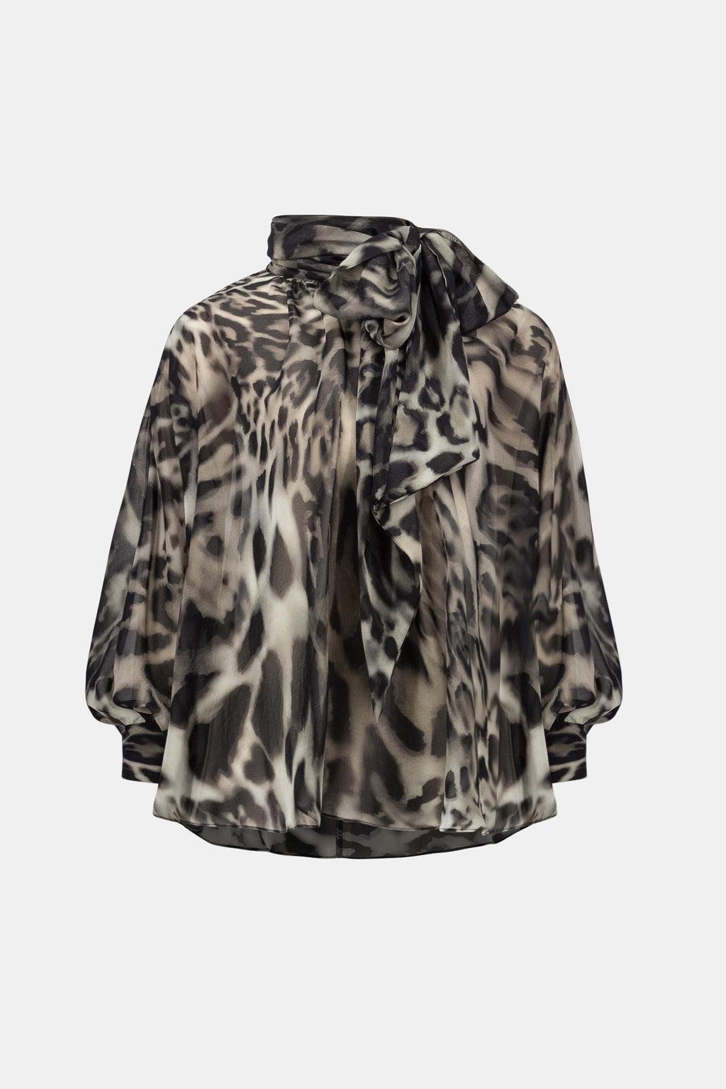 Blouses lange mouw grijs Joseph Ribkoff