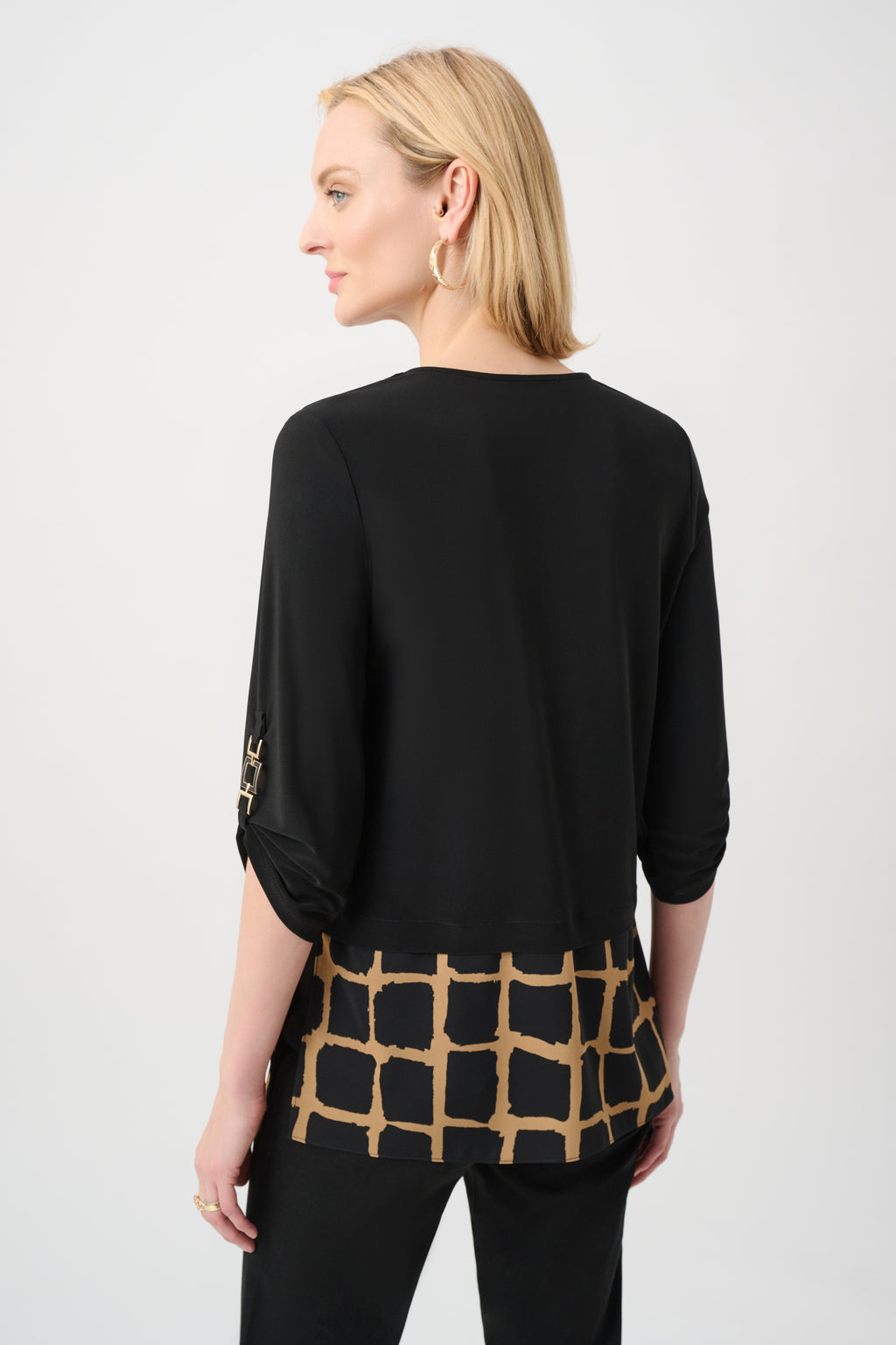 Blouses lange mouw beige Joseph Ribkoff