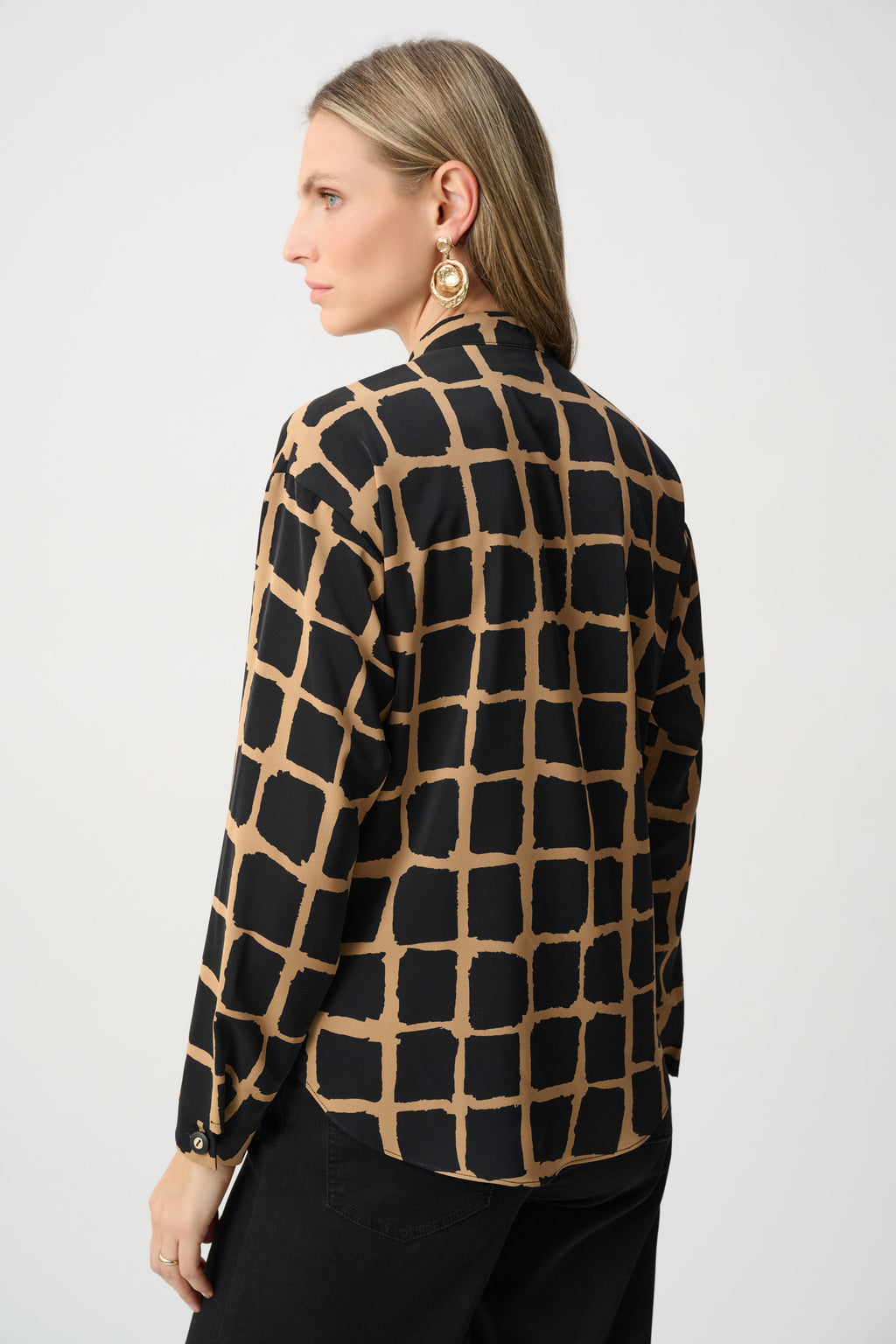 Blouses lange mouw zwart Joseph Ribkoff