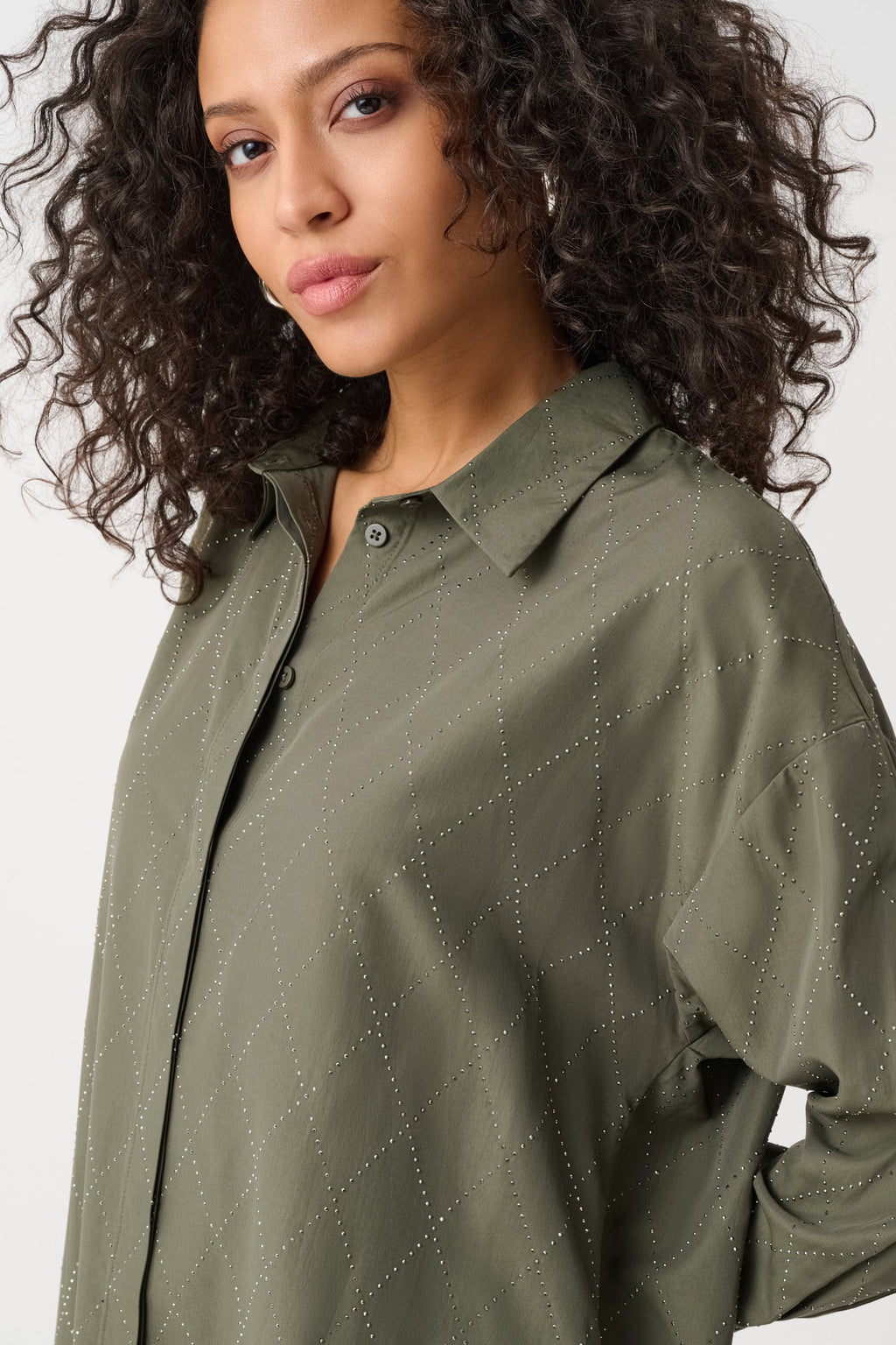 Blouses lange mouw groen Joseph Ribkoff