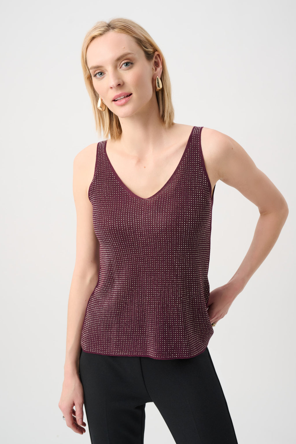 Tops bordeaux Joseph Ribkoff
