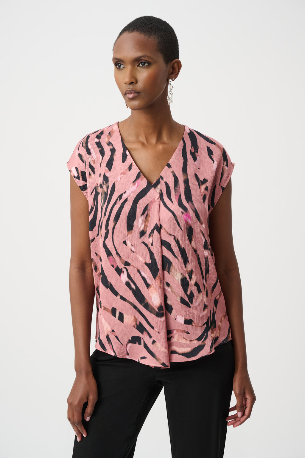 Blouses korte mouw roze Joseph Ribkoff
