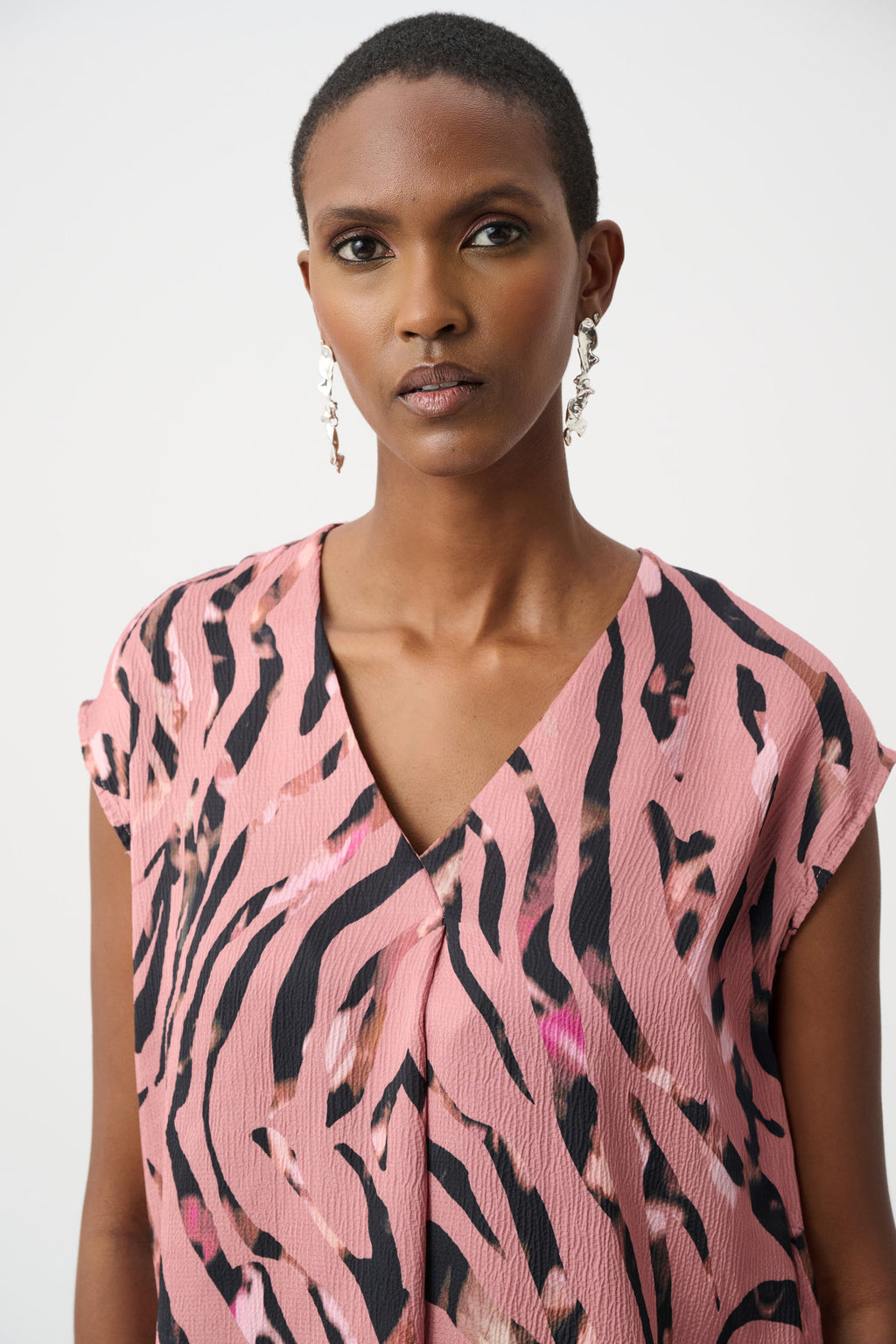Blouses korte mouw roze Joseph Ribkoff