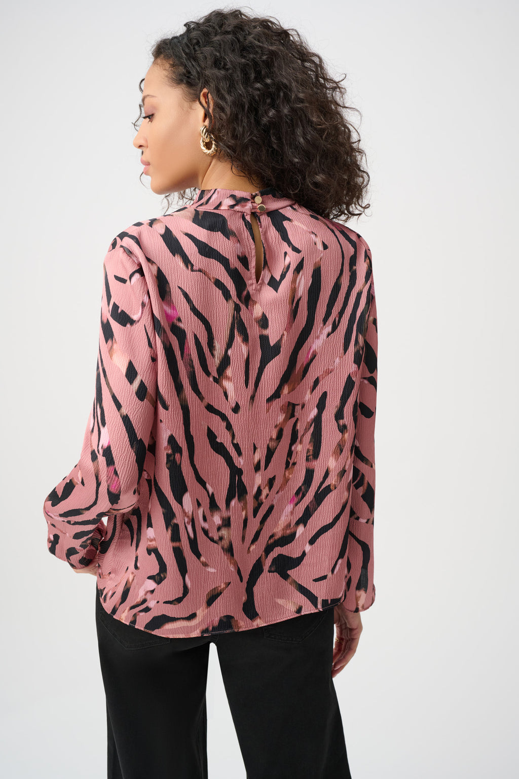 Blouses lange mouw roze Joseph Ribkoff