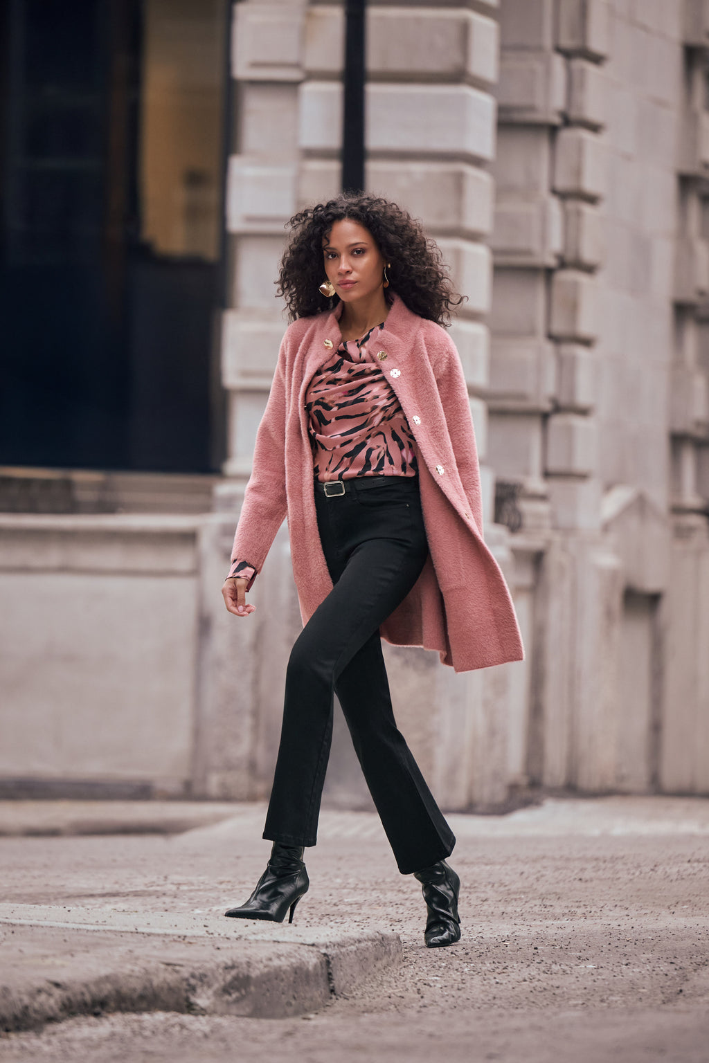 Blouses lange mouw roze Joseph Ribkoff