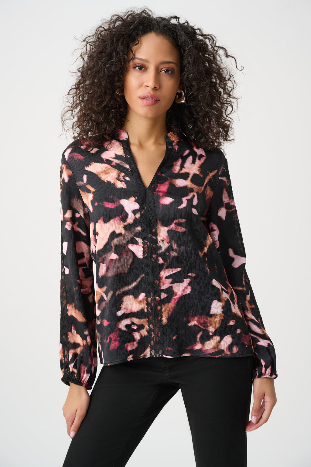 Blouses lange mouw zwart Joseph Ribkoff