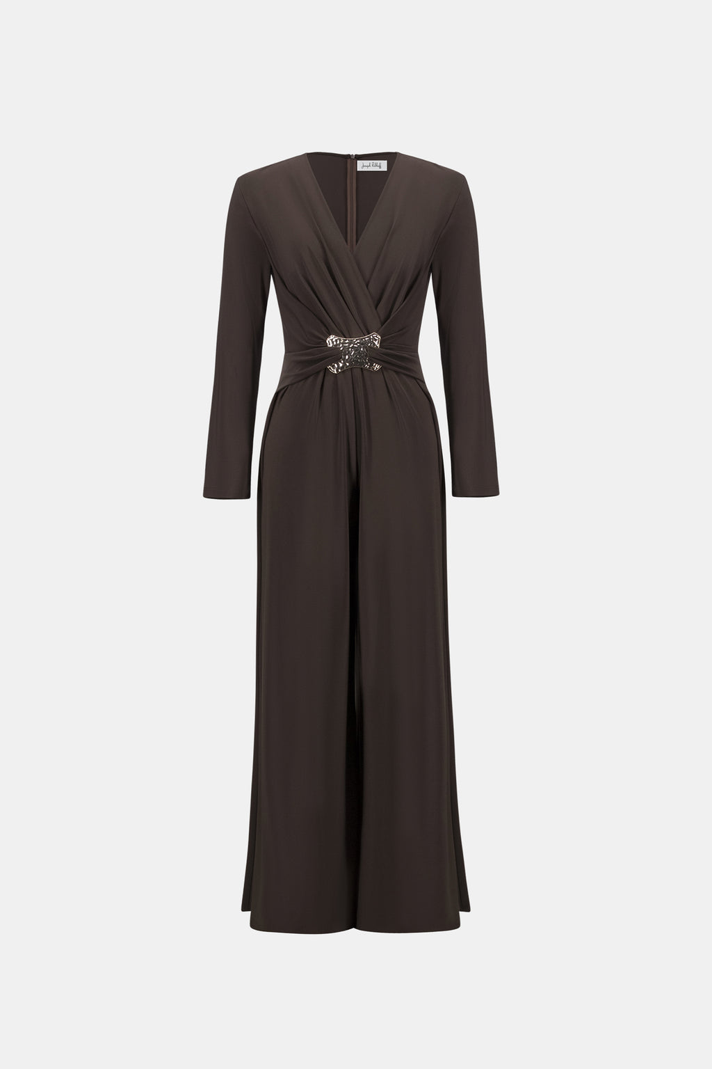 Jumpsuits lange mouw bruin Joseph Ribkoff