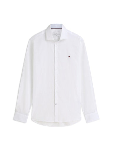 Hemden lange mouw wit Tommy Hilfiger