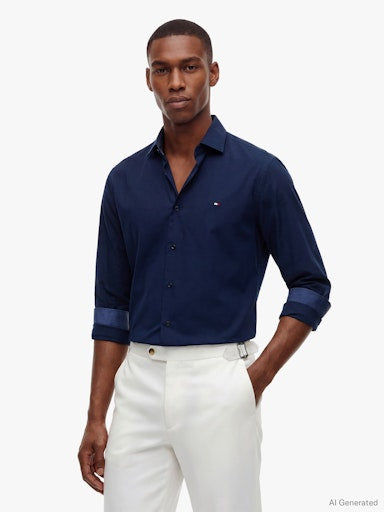Hemden lange mouw  Tommy Hilfiger