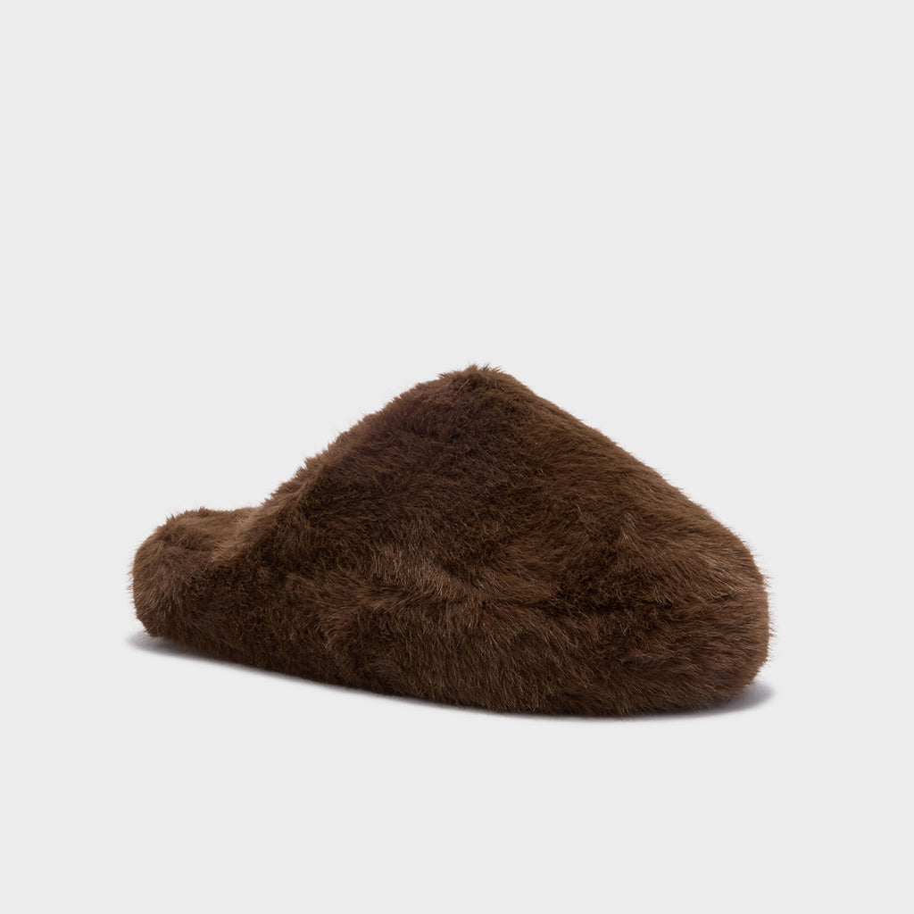 Slippers bruin Scholl