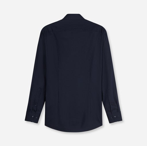 Hemden lange mouw navy OLYMP