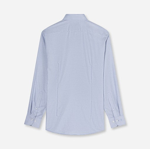 Hemden lange mouw blauw OLYMP