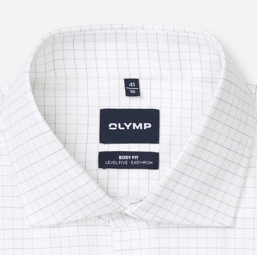Hemden lange mouw wit OLYMP