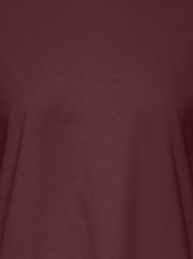 T-shirts lange mouw bruin ONLY