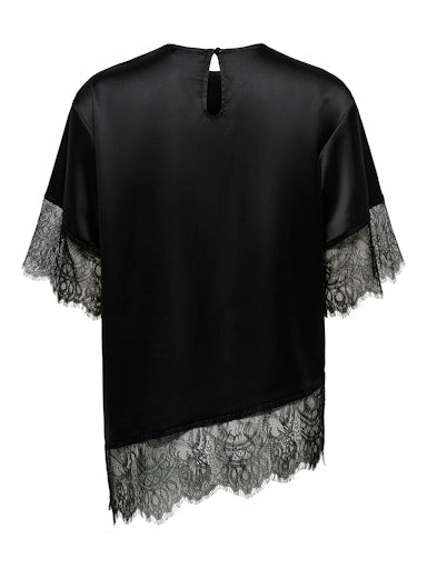 Blouses korte mouw zwart ONLY