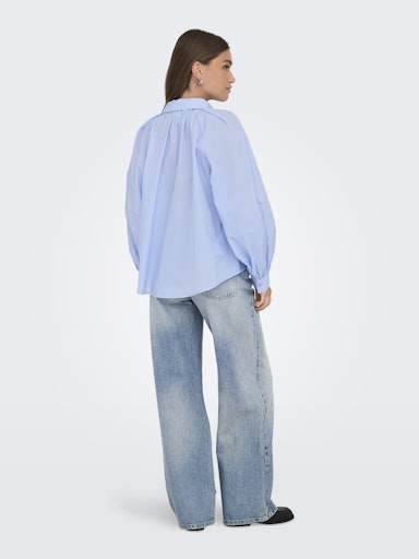 Blouses lange mouw blauw ONLY