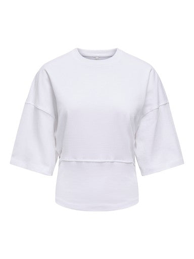 T-shirts korte mouw wit ONLY