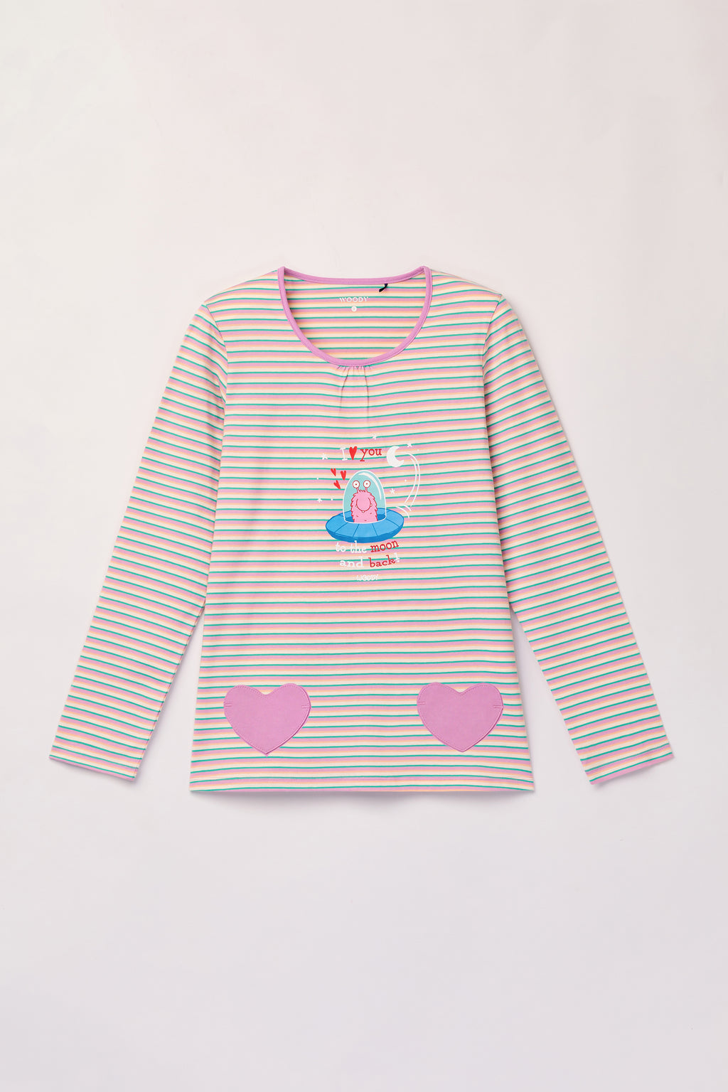 Pyjama's blauw Woody