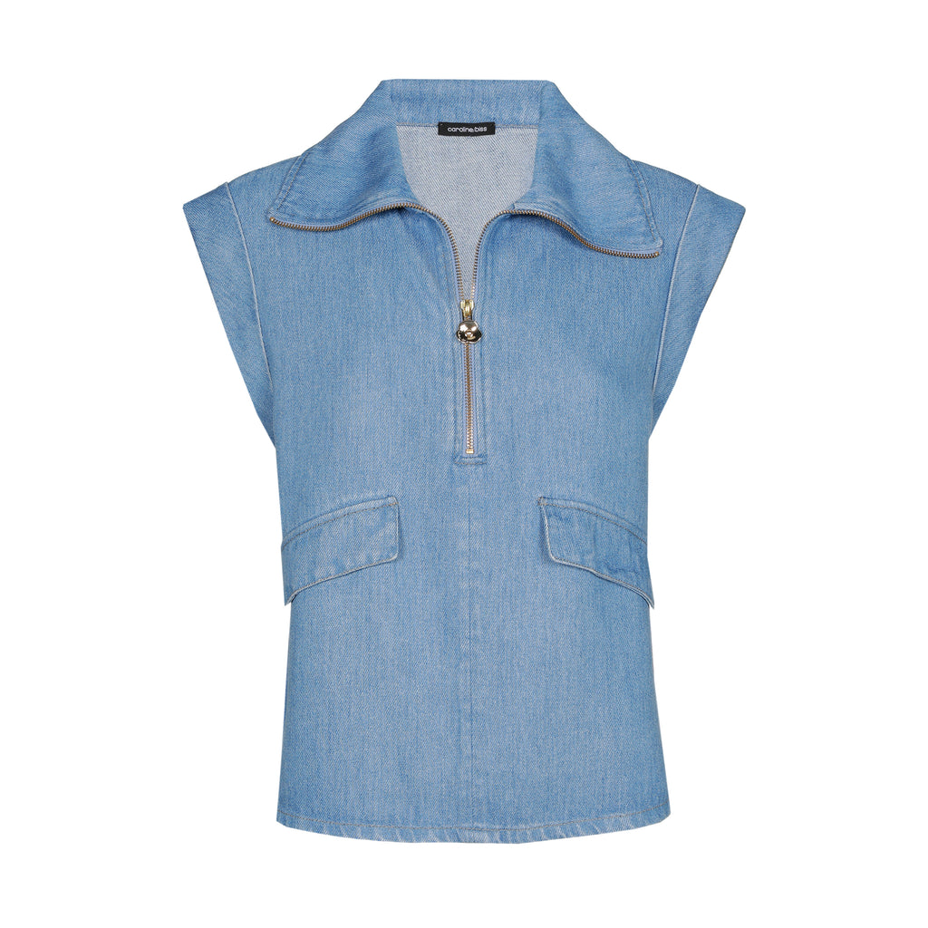 Tops blauw Caroline Biss