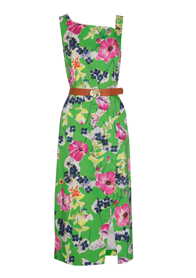 Jurken korte mouw multicolor Caroline Biss
