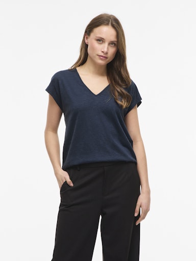 Tops navy VILA