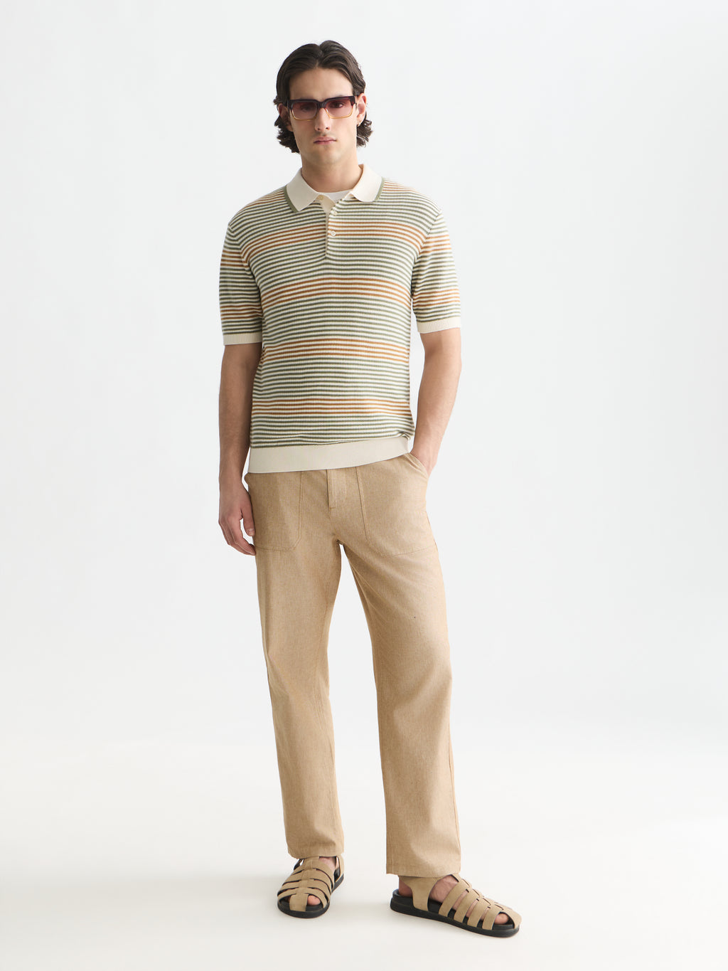 Polo's korte mouw groen Scotch & Soda