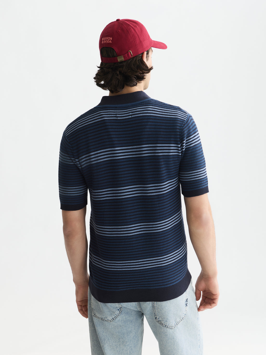 Polo's korte mouw blauw Scotch & Soda