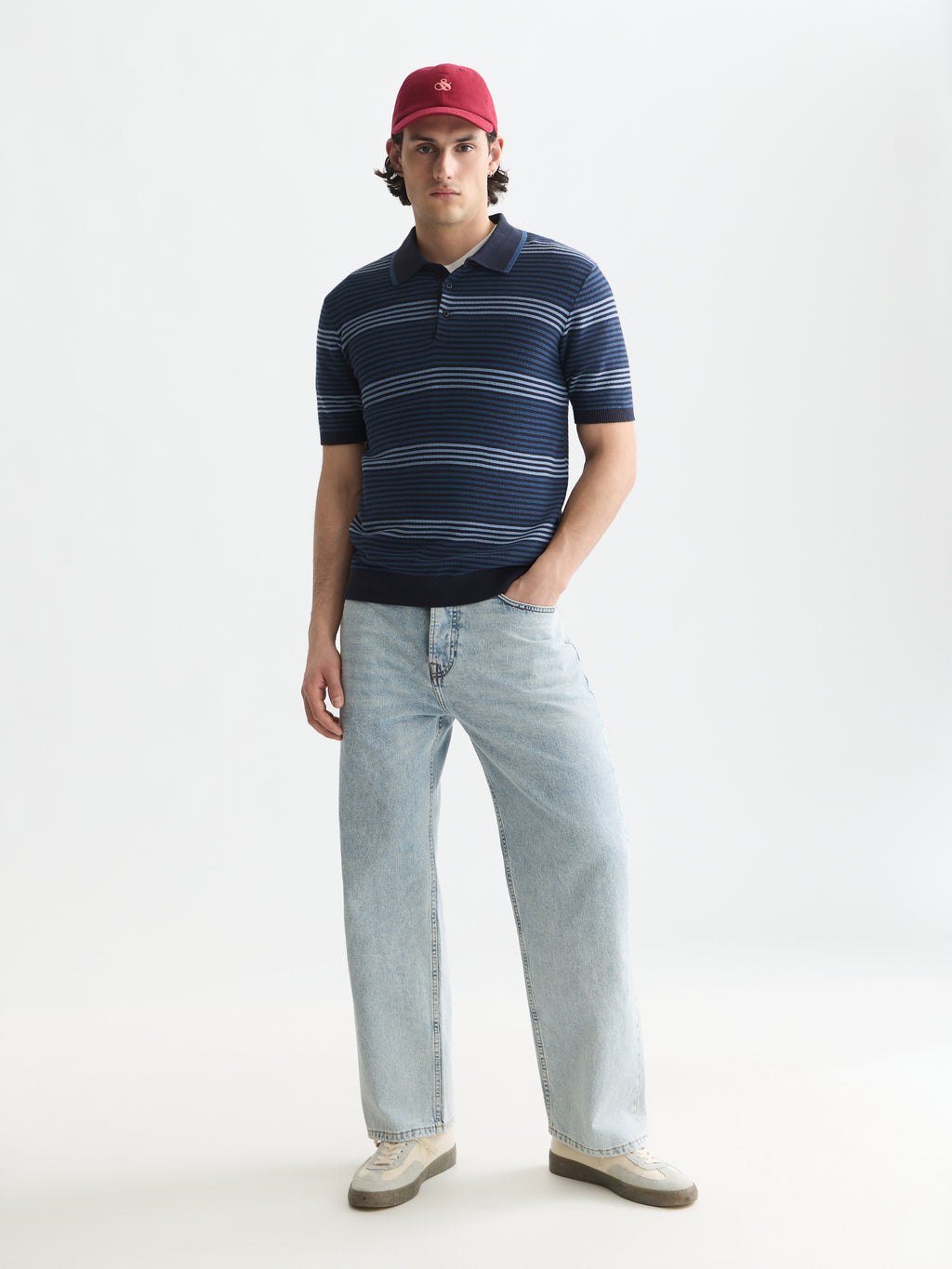Polo's korte mouw blauw Scotch & Soda