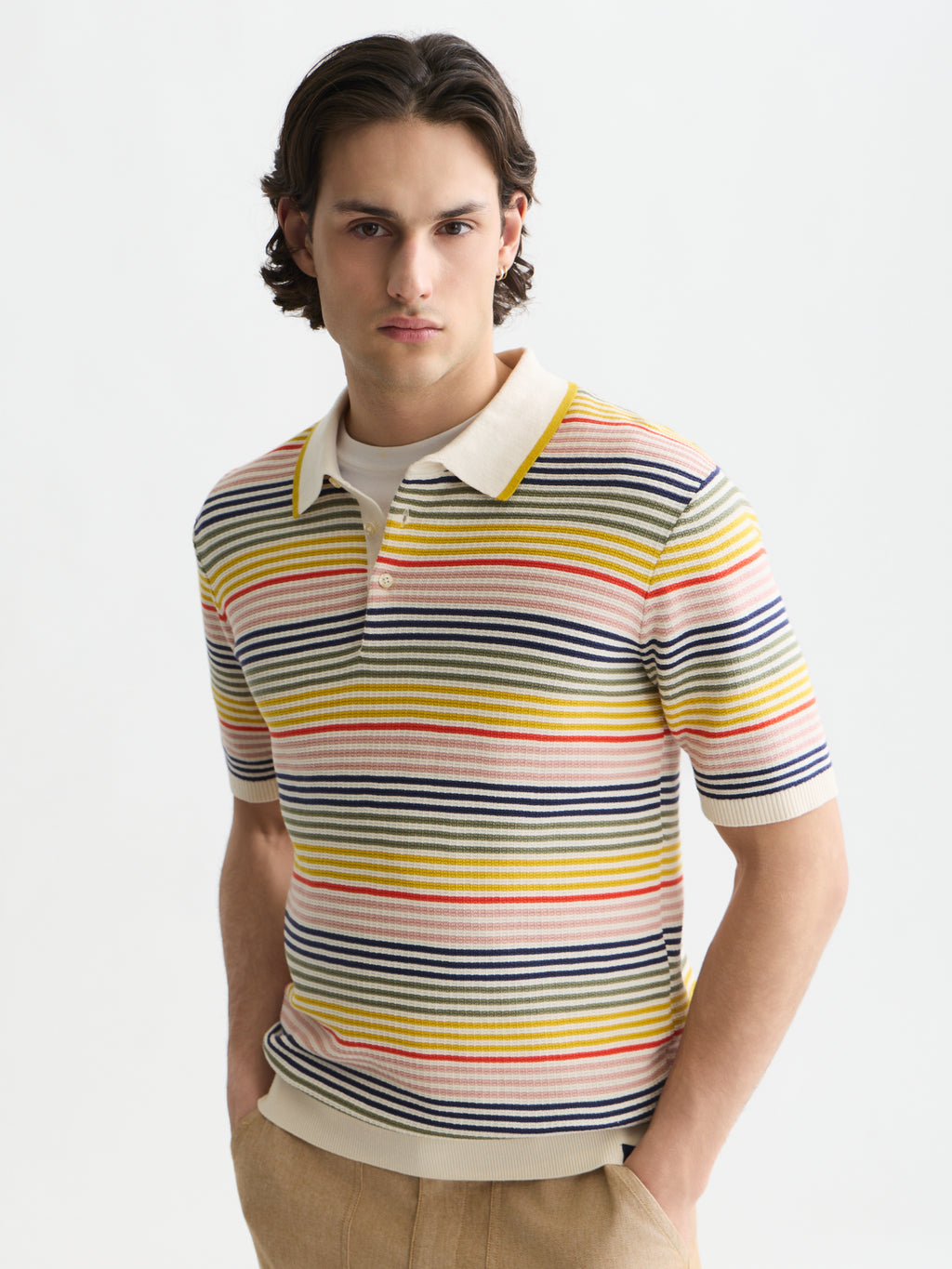 Polo's korte mouw multicolor Scotch & Soda