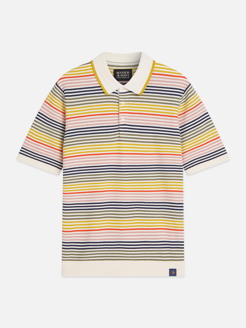 Polo's korte mouw multicolor Scotch & Soda